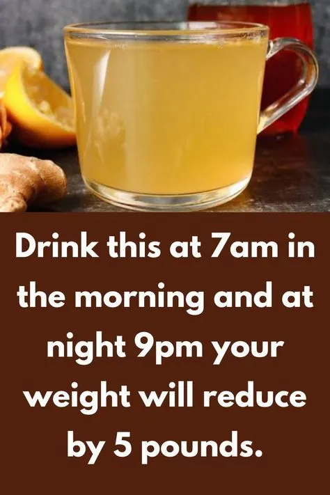 Burn Belly Fat Like Crazy with this detox drink