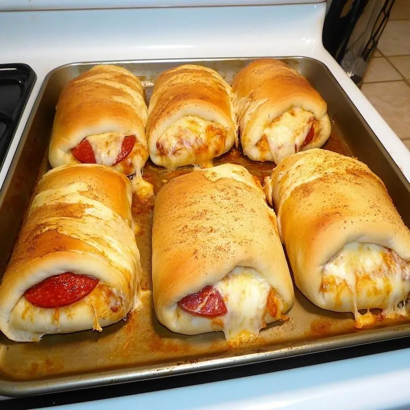 Pepperoni Pizza Bread Recipe