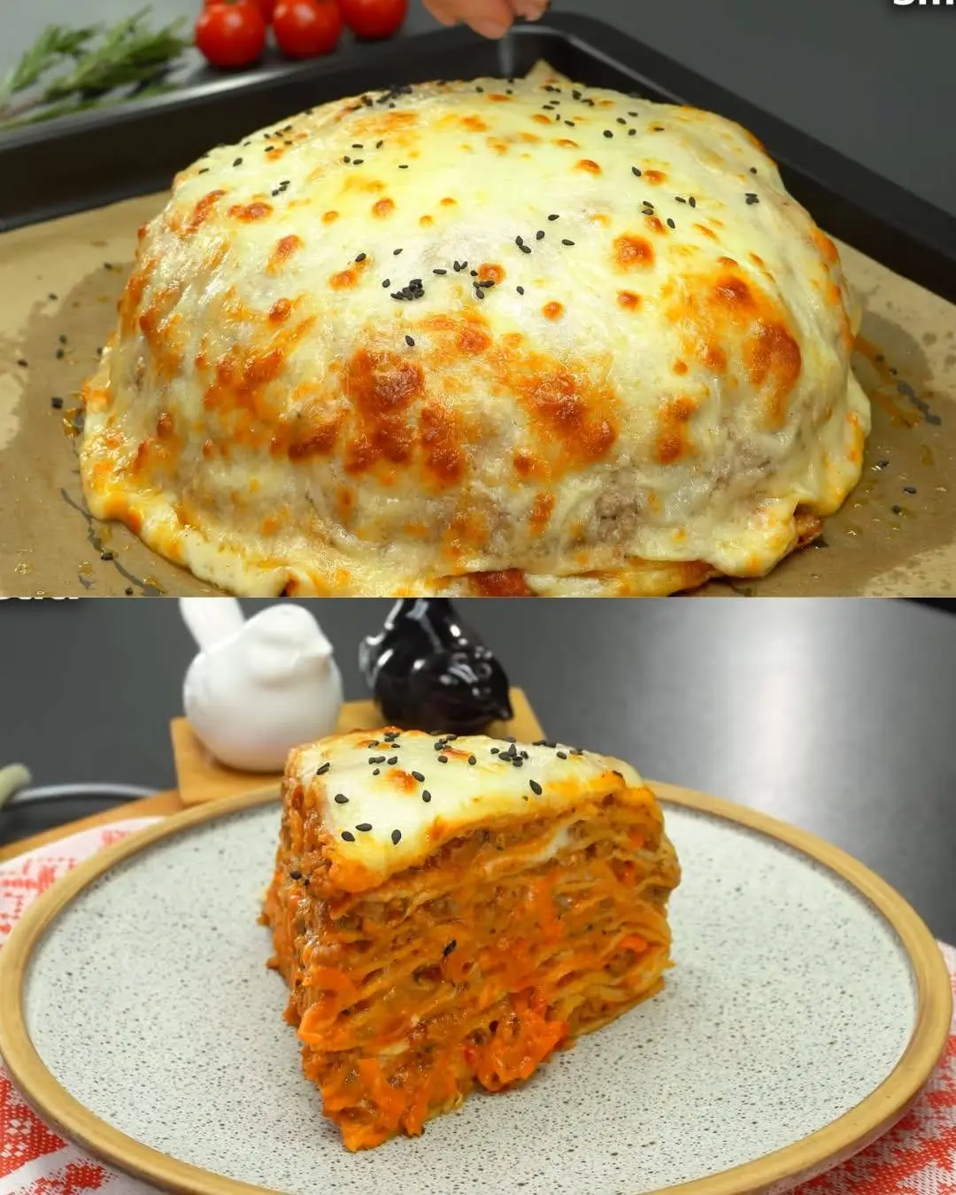Delicious Savory Meat and Vegetable Casserole