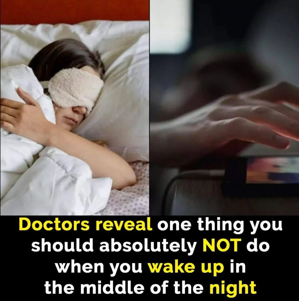 Doctor Warns Against This One Thing If You Wake Up at Night