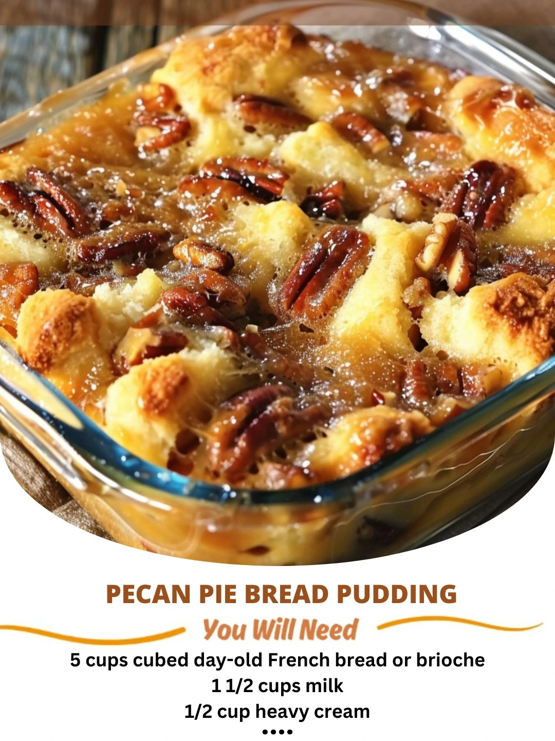 Pecan Pie Bread Pudding: The Ultimate Southern Comfort Dessert! 🍞🥧✨
