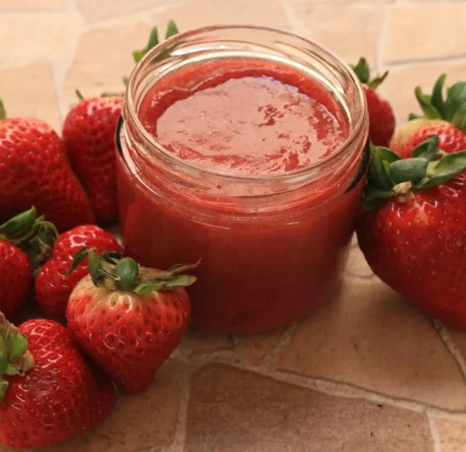 Strawberry Watermelon Rind Smoothie
