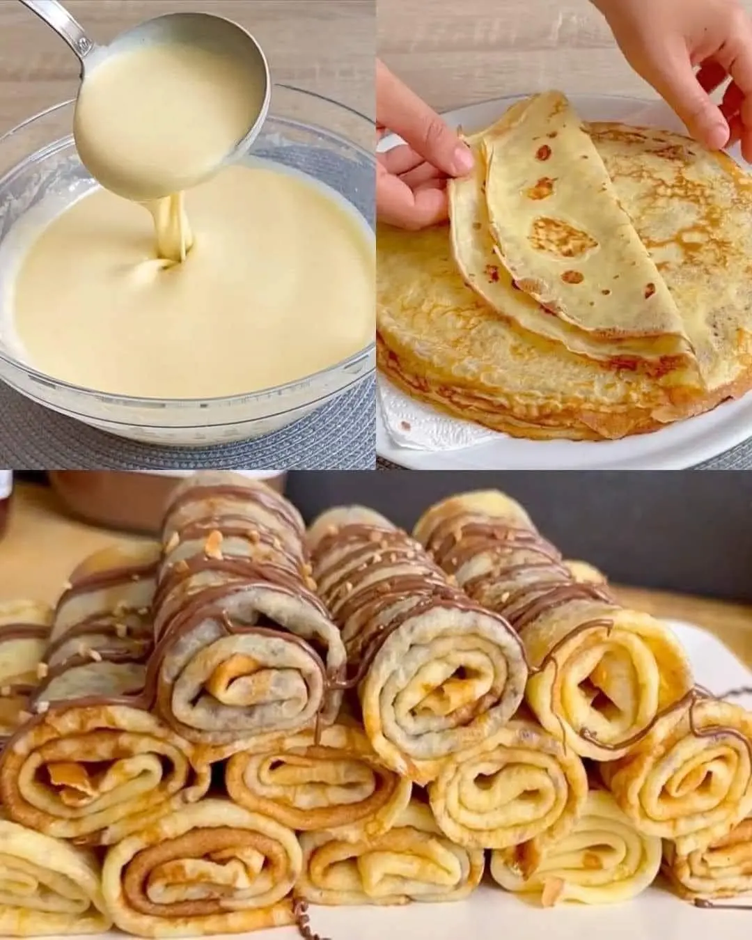 EASY CREPES RECIPE