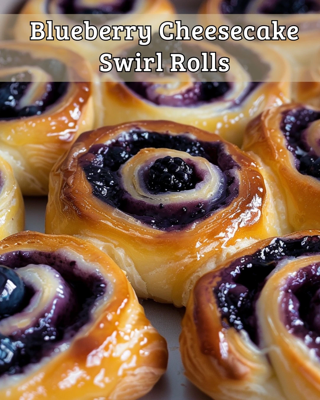 Blueberry Cream Cheese Crescent Rolls Recipe