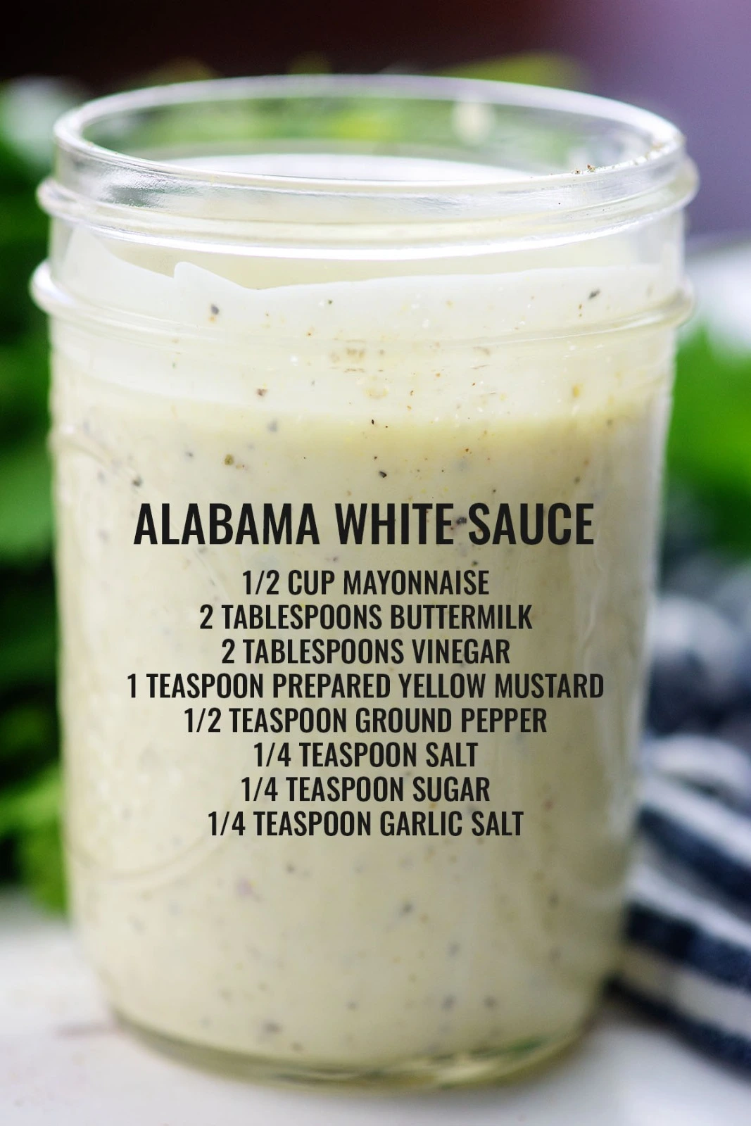 Alabama White Sauce