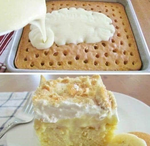 Banana Pudding Poke Cake – Don’t Lose This!!!
