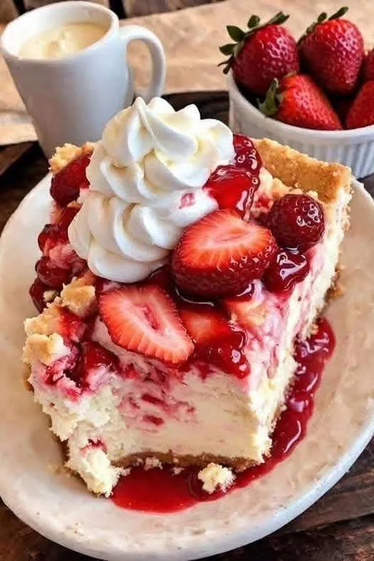 Strawberry Cream Cheese Cake