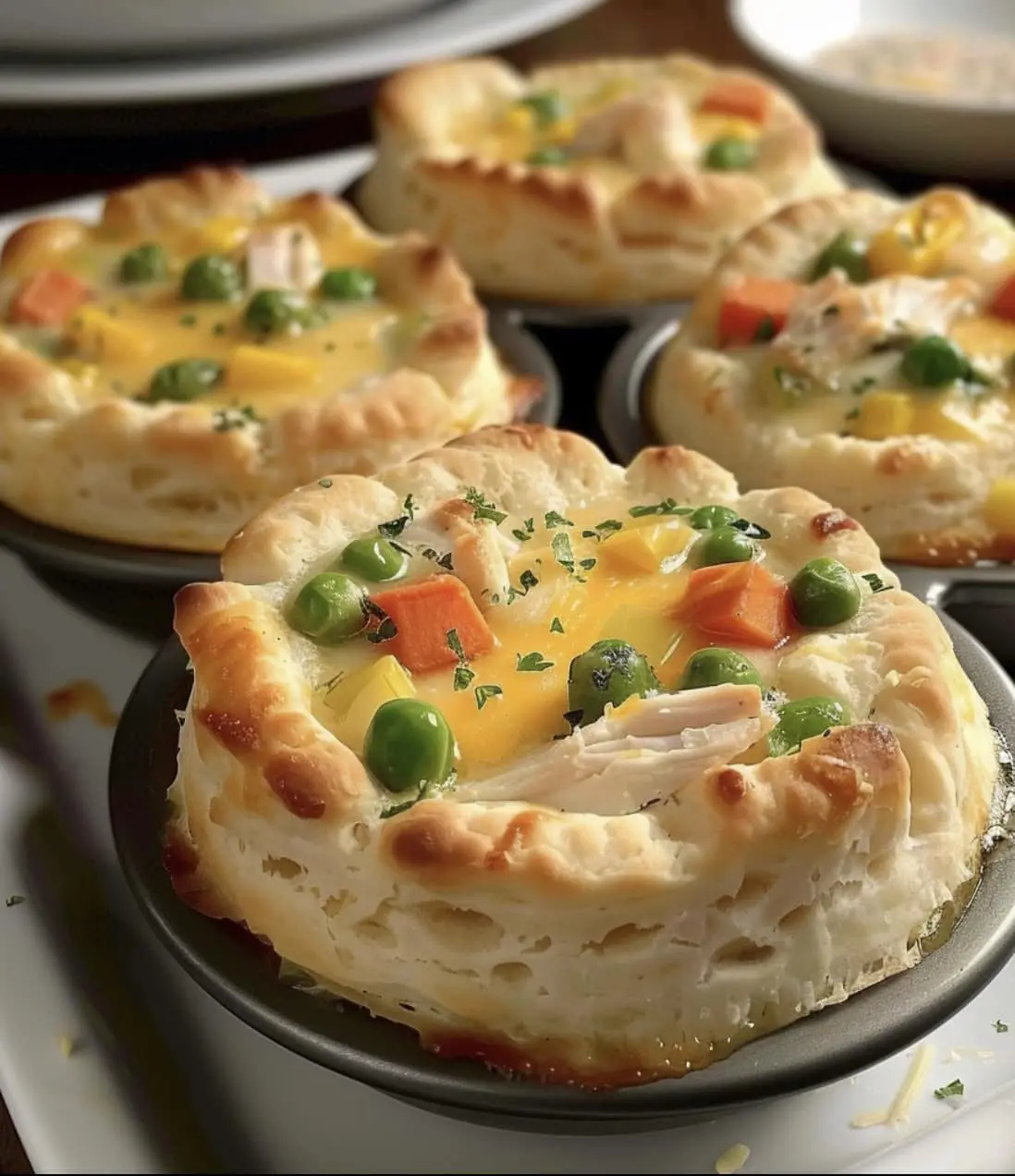 Mini Chicken Pot Pies