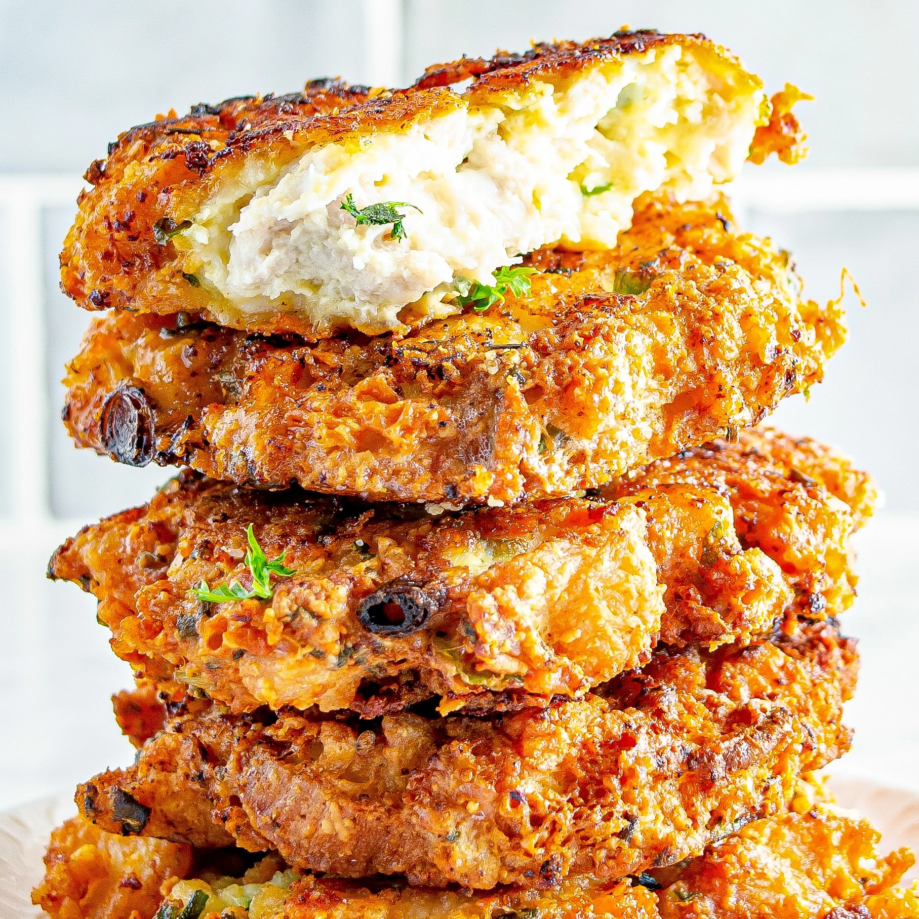 Crispy Chicken Fritters Recip