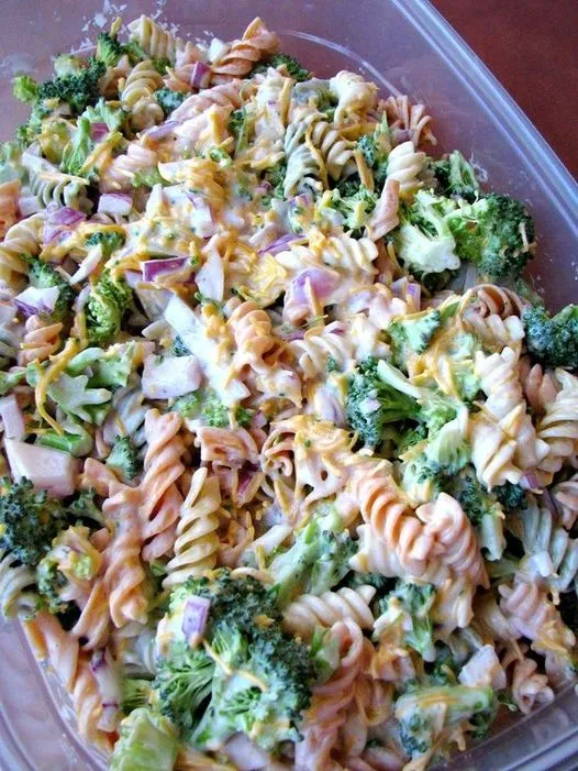 Best Broccoli Pasta Salad Ever